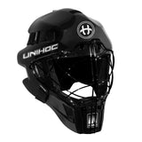 Unihoc Goalie Helmet INFERNO 66 (cat-eye cage) Black