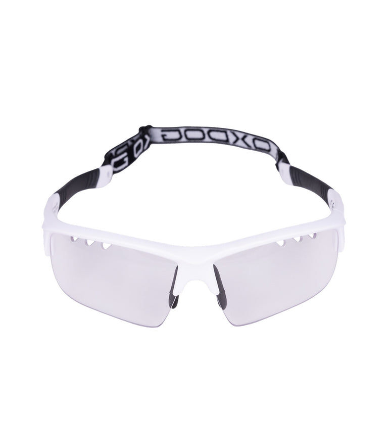 Oxdog Spectrum Eyewear JR/SR White, Vita innebandyglasögon från Oxdog